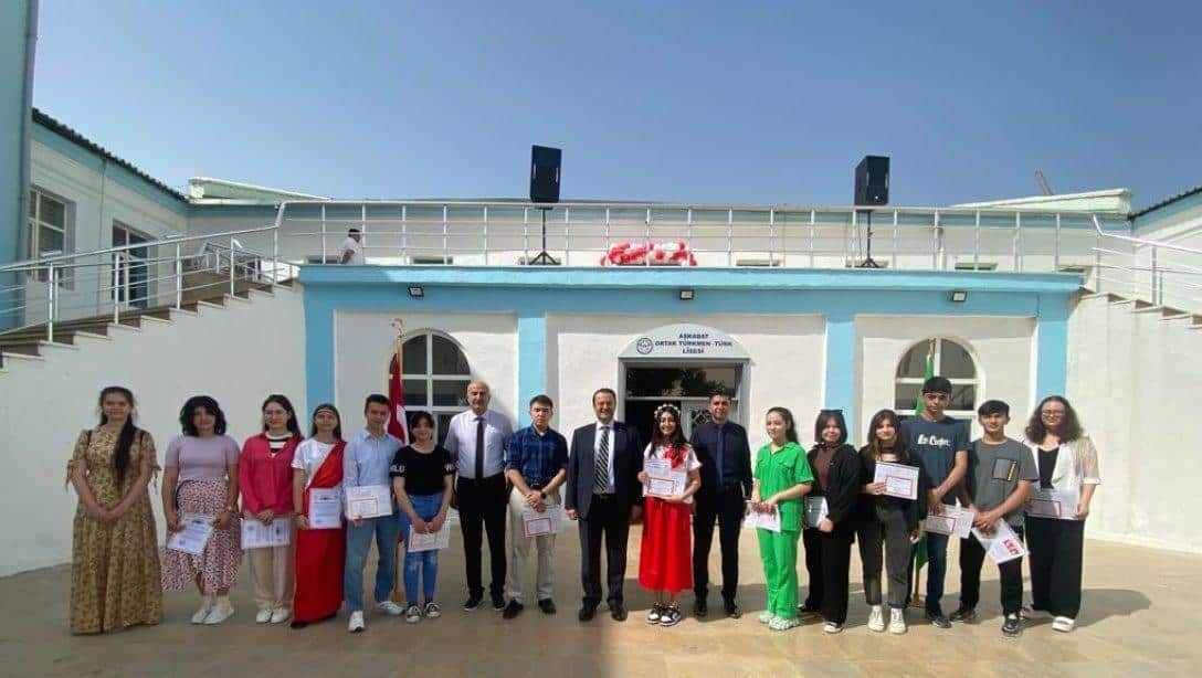 Türkmenistan'da 2022-2023 Eğitim Öğretim Yılı Sona Erdi