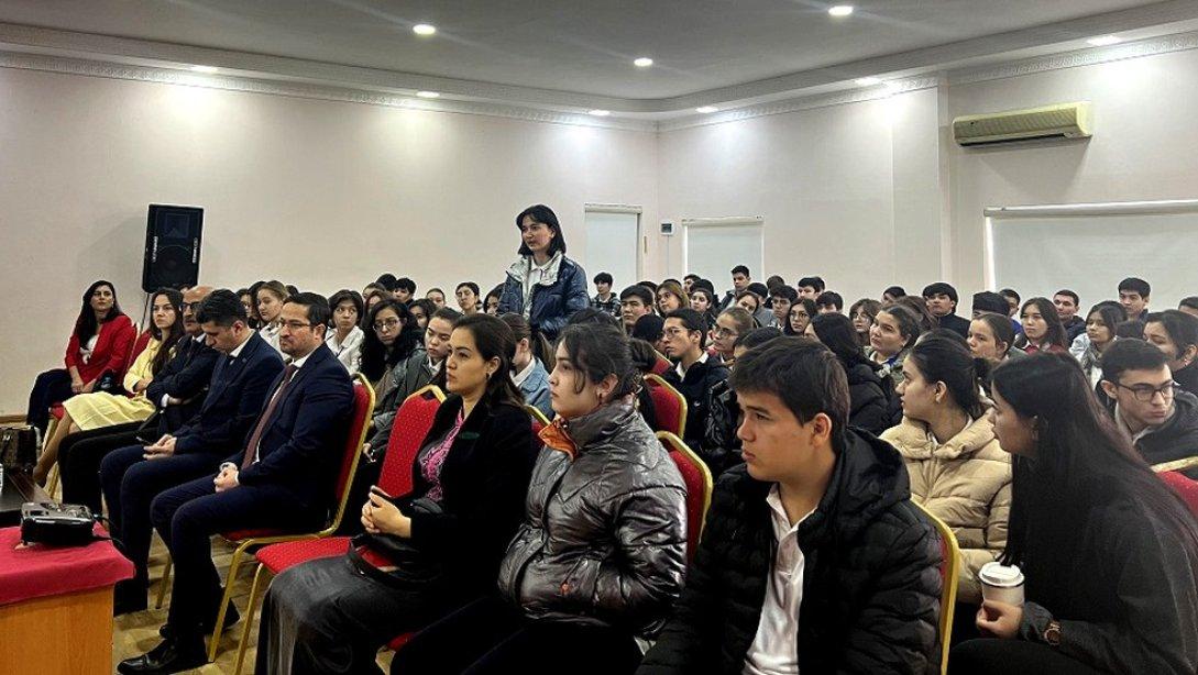 Ortak Türkmen Türk Okulu'nda Türkiye Bursları Bilgilendirme Toplantısı Gerçekleşti